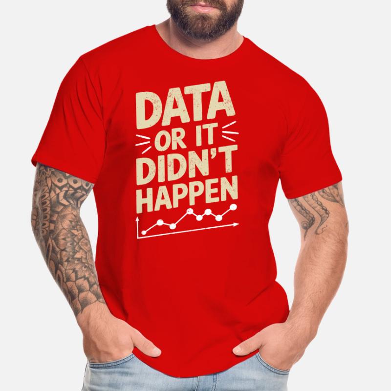 Data Analyst Data Scientist Data Engineer: Data Or Männer Premium Bio T-Shirt