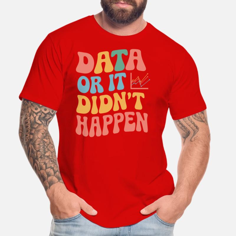 Data Analyst Data Scientist Data Engineer - T-shirt bio Premium Homme