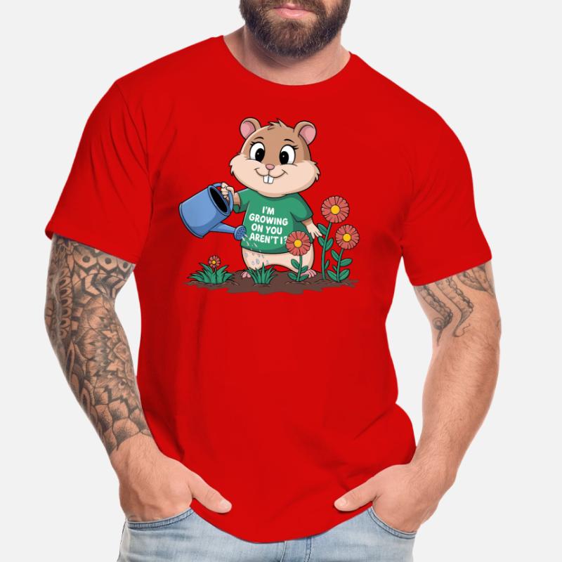 Ich Wachse Auf Dir, Oder? Männer Premium Bio T-Shirt