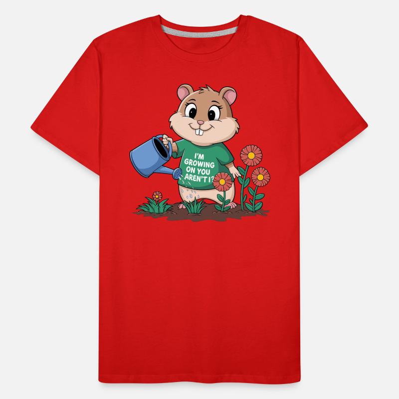 Ich Wachse Auf Dir, Oder? Männer Premium Bio T-Shirt
