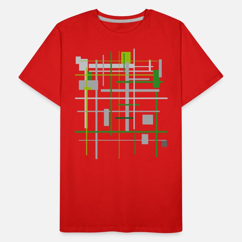 Pattern Men's Premium Organic T-Shirt