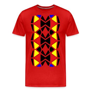 Joli - T-shirt bio Premium Homme - rouge - Devant - Damien (186cm)