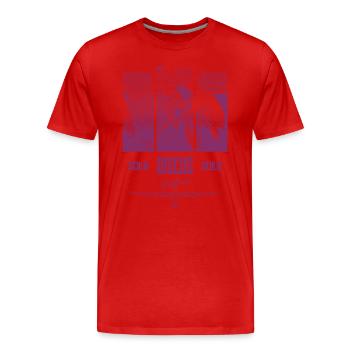 Diskusfisch Buntbarsch Aquarium Fischhalter - Männer Premium Bio T-Shirt - Rot - Vorne - Damien (186cm)