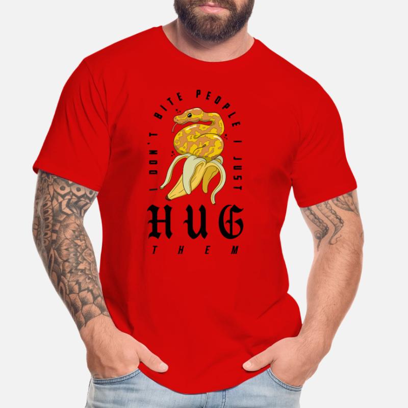 python royal serpent propriétaire banane python royal T-shirt bio Premium Homme