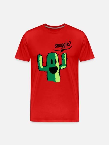 snuggle - T-shirt bio Premium Homme - rouge