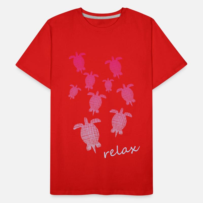 Schildkröte Turtle Männer Premium Bio T-Shirt