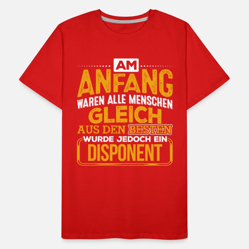 DISPONENT - Der Beste Männer Premium Bio T-Shirt