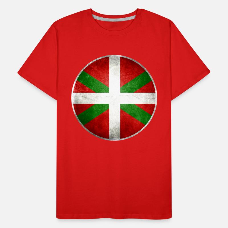 Basque drapeau 2 T-shirt bio Premium Homme