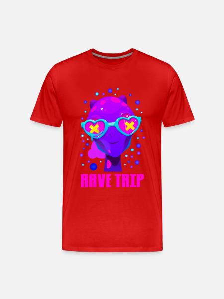 Rave Party - Männer Premium Bio T-Shirt -