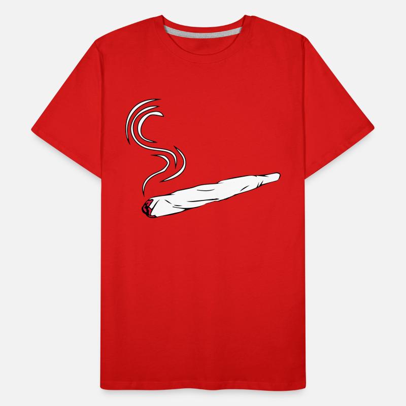 joint design kiffen T-shirt bio Premium Homme