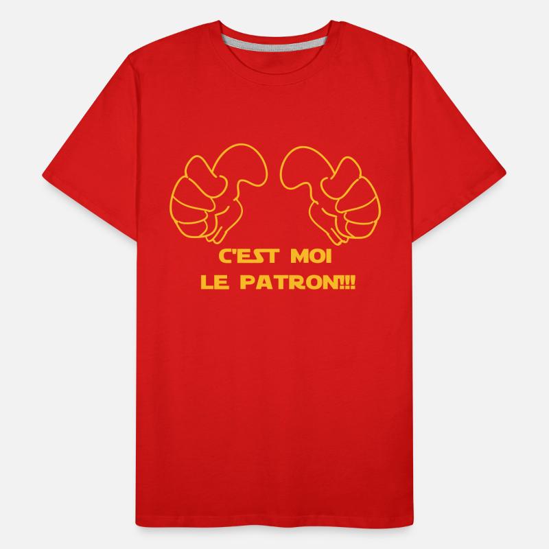 C'EST MOI LE PATRON T-shirt bio Premium Homme