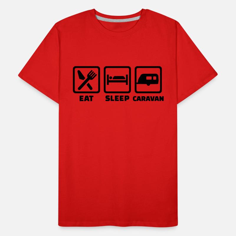 Caravan Männer Premium Bio T-Shirt