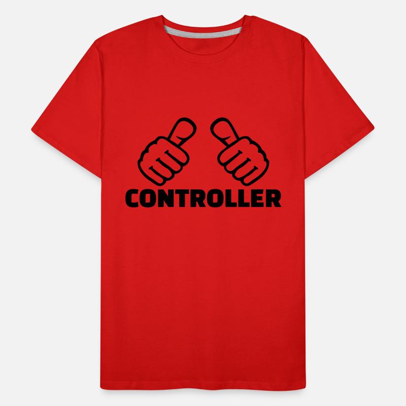 Controller Männer Premium Bio T-Shirt