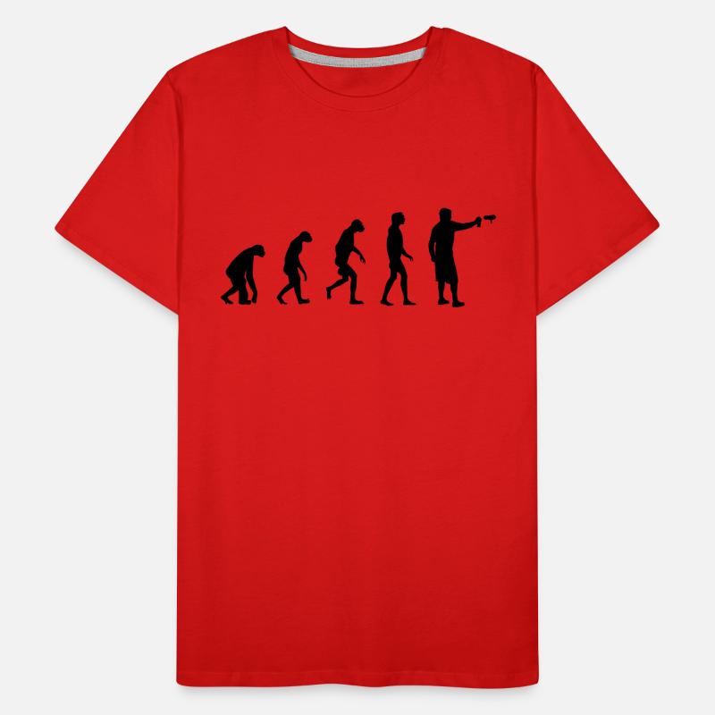 Evolution de Graffiti/ Streetart / Bombing T-shirt bio Premium Homme