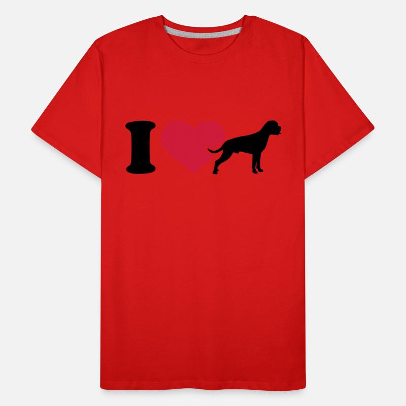 Boxer Männer Premium Bio T-Shirt