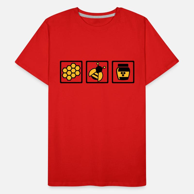 Bee Men's Premium Organic T-Shirt