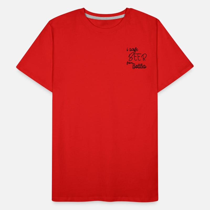 i safe BEER from Bottles T-shirt bio Premium Homme