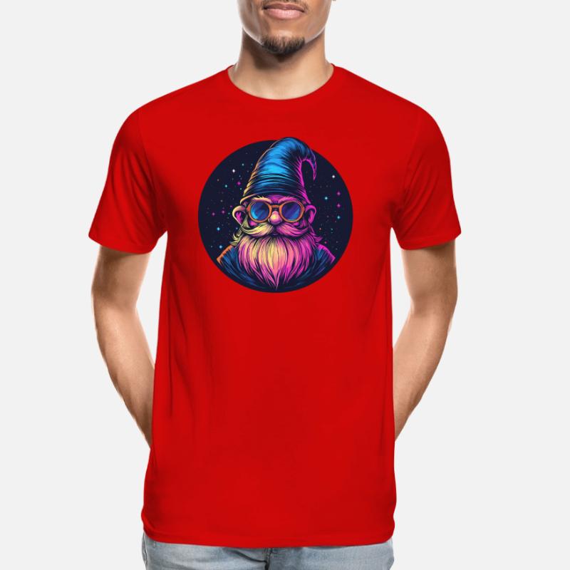 Space Dwarf Retro Look Men's Premium Organic T-Shirt