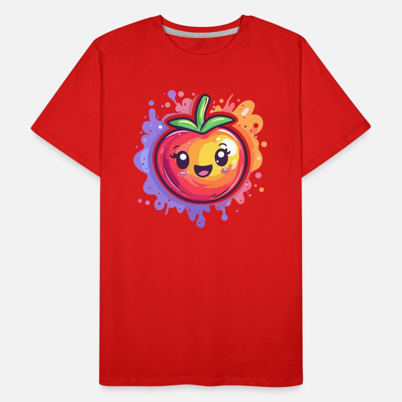 Tomate avec éclaboussure T-shirt bio Premium Homme
