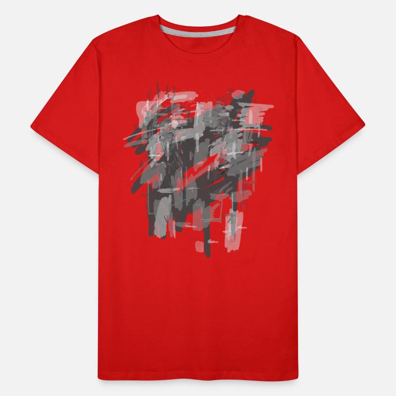Fond gris T-shirt bio Premium Homme