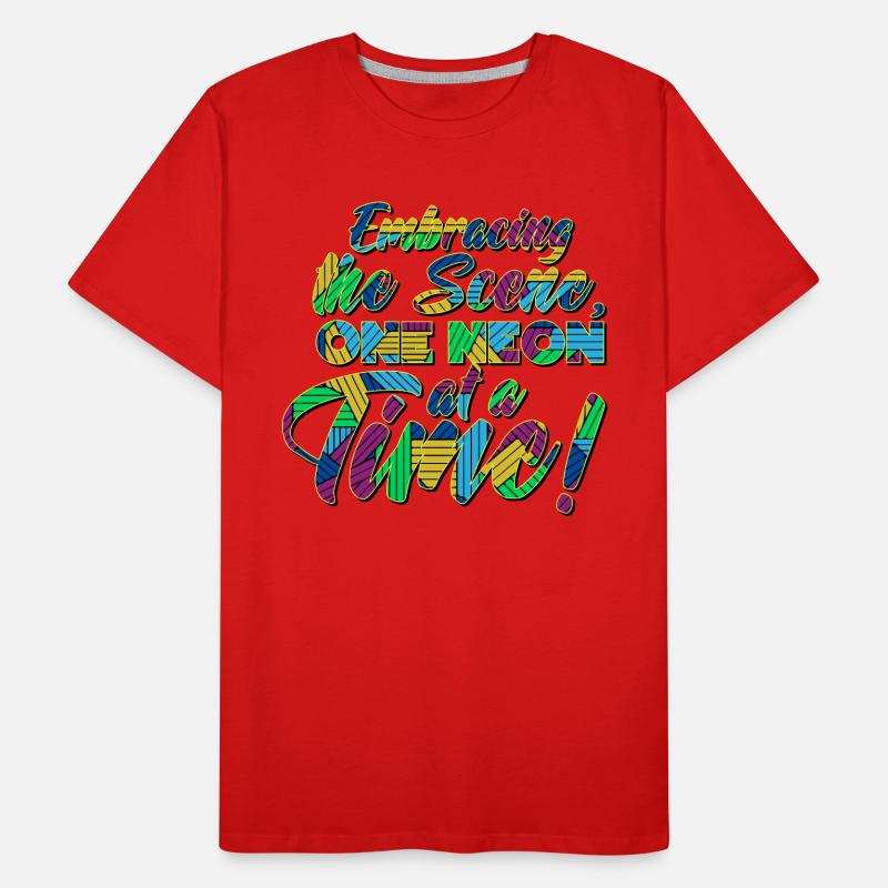 Funny Scenecore Emo Goth Phase Men's Premium Organic T-Shirt