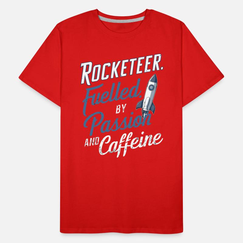Model Rocket Builder Men's Premium Organic T-Shirt