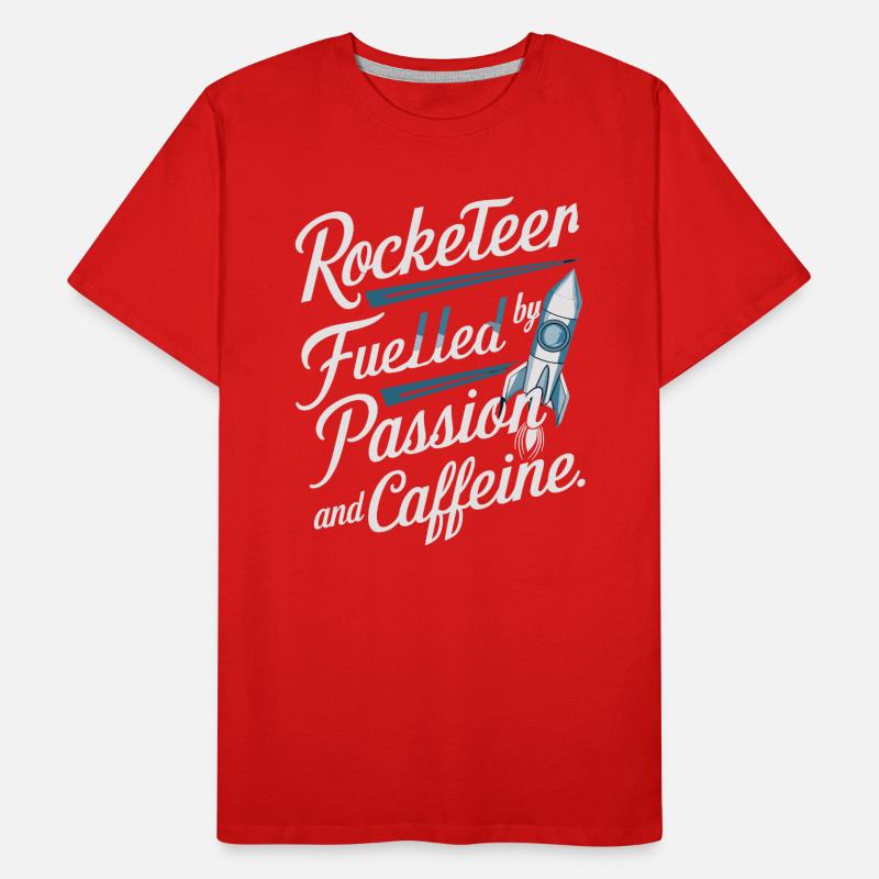 Model Rocket Men's Premium Organic T-Shirt