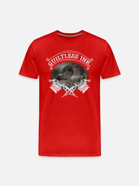 Tattoo Child - Men's Premium Organic T-Shirt - red