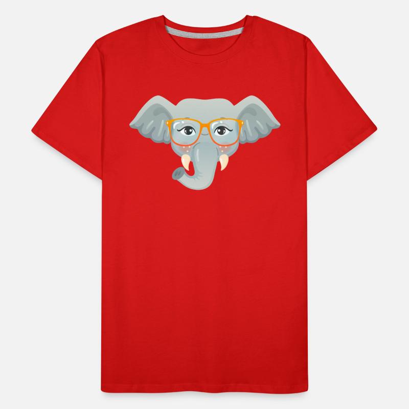 Geek Elephant Men's Premium Organic T-Shirt