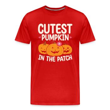 not allowed in GB EM US, trademarked in nice - Men's Premium Organic T-Shirt - red - Front - Damien (186cm)