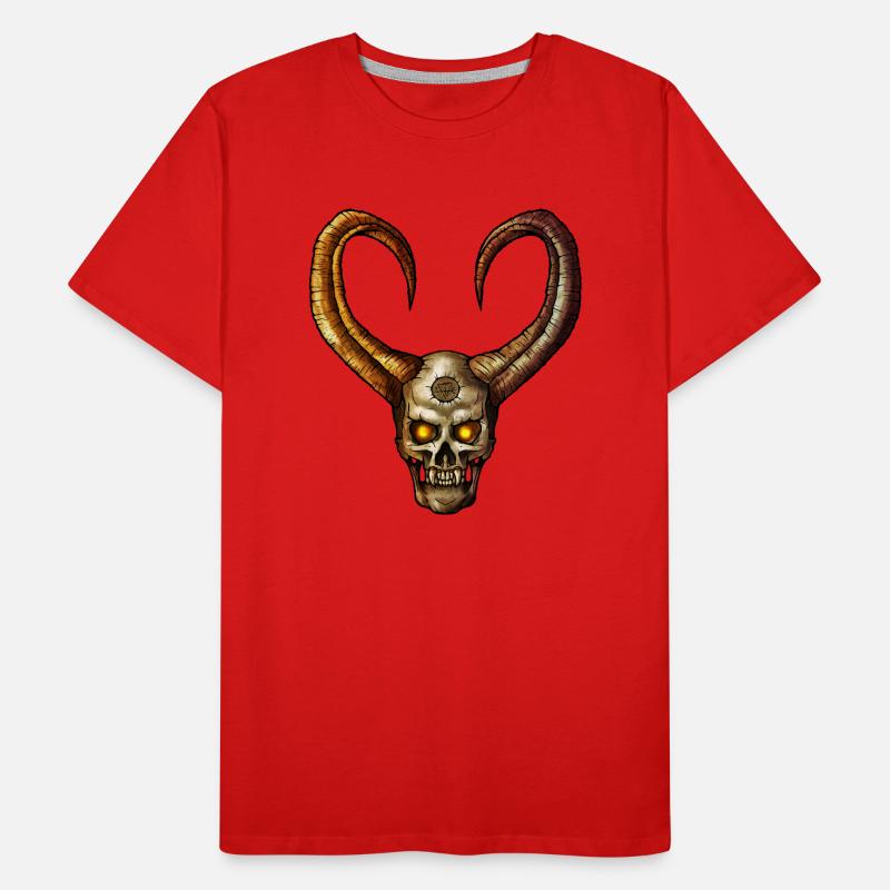Devil Skull 4 Men's Premium Organic T-Shirt