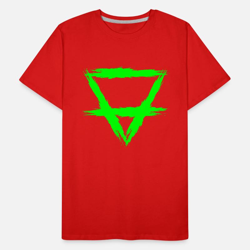Element Symbol Erde Männer Premium Bio T-Shirt