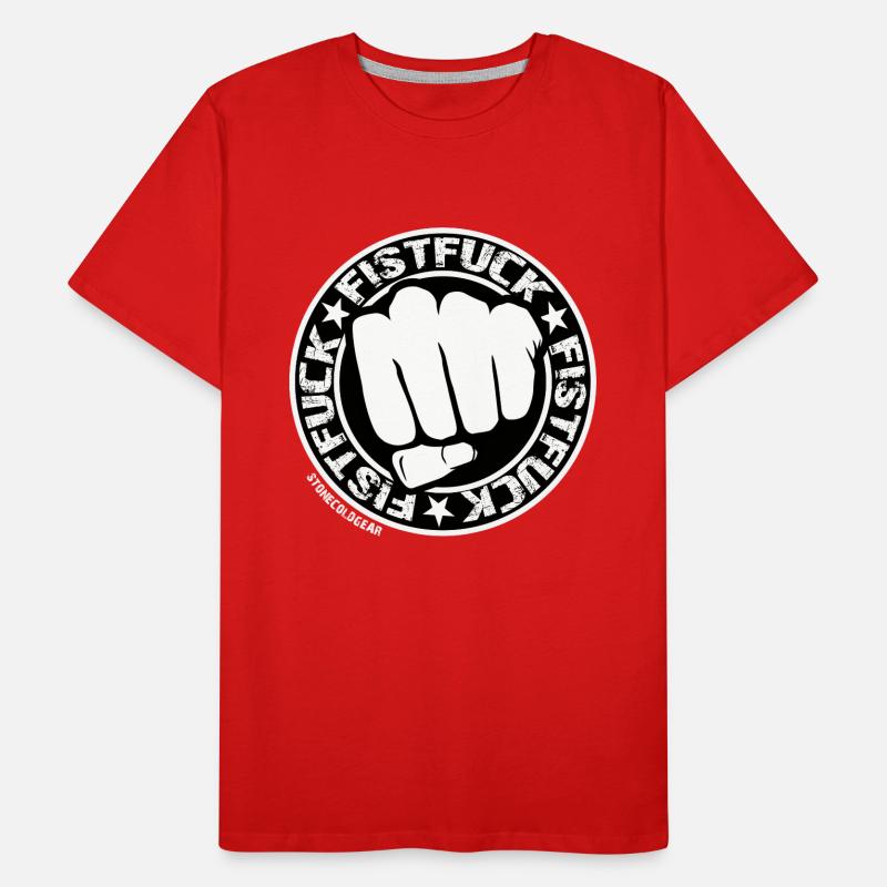 Fick Faust Männer Premium Bio T-Shirt