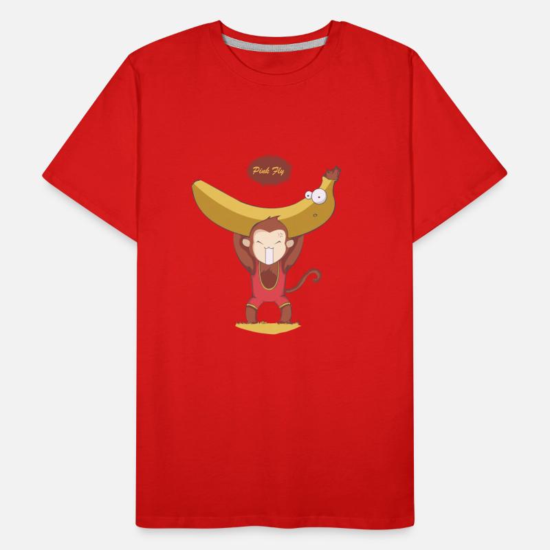 Monkey force T-shirt bio Premium Homme
