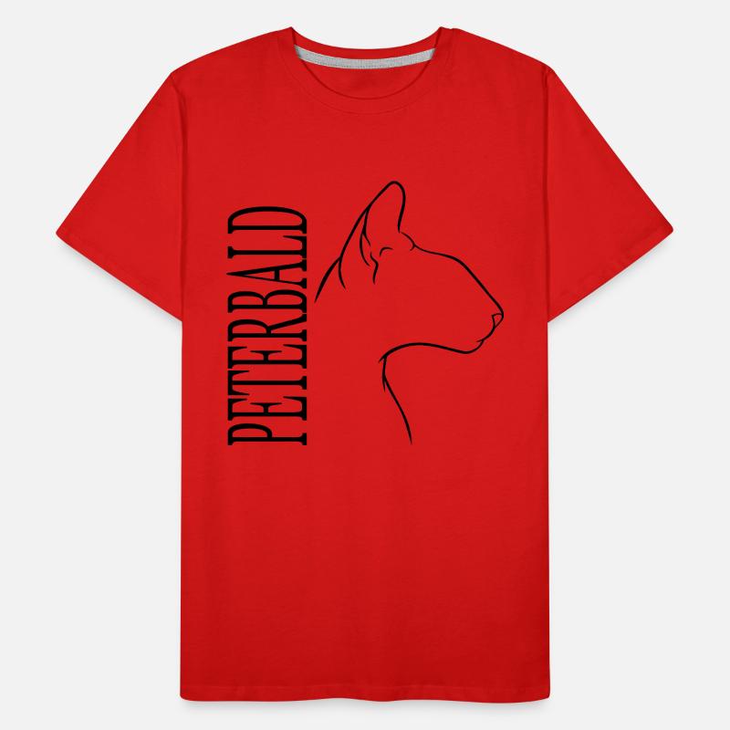Peterbald Profil Chat Chat Wilsigns T-shirt bio Premium Homme