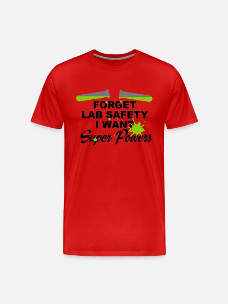superpowers - T-shirt bio Premium Homme - rouge