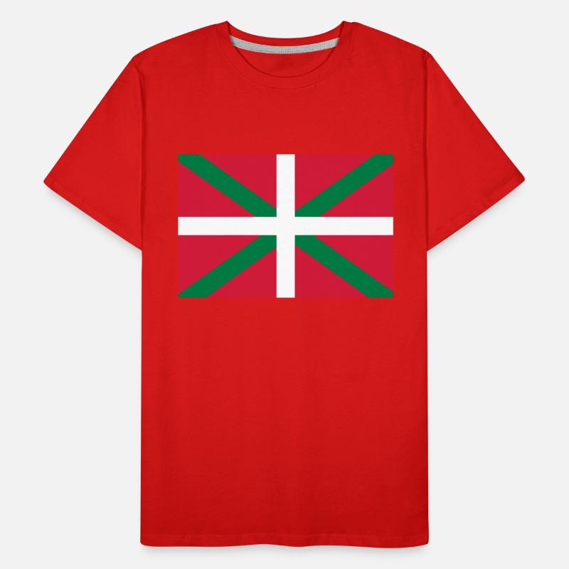 drapeau_basques_seul Men's Premium Organic T-Shirt