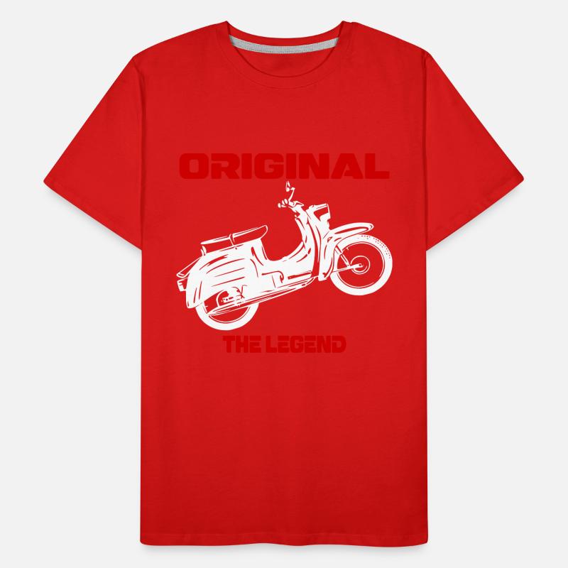 Simson Moped Schwalbe GDR Men's Premium Organic T-Shirt
