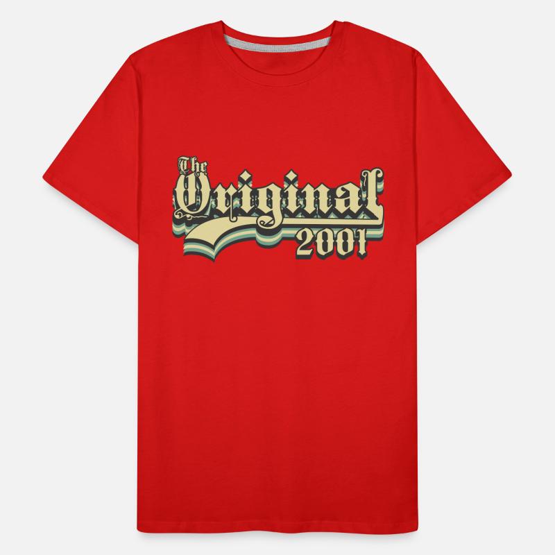 Né en 2001 l’original T-shirt bio Premium Homme