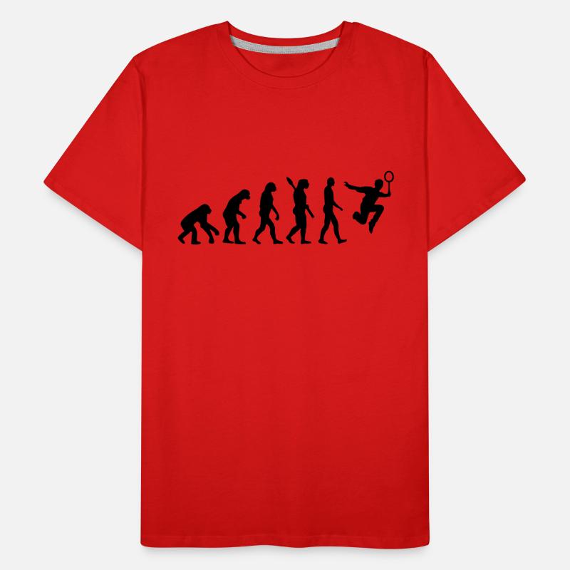Evolution Badminton Men's Premium Organic T-Shirt