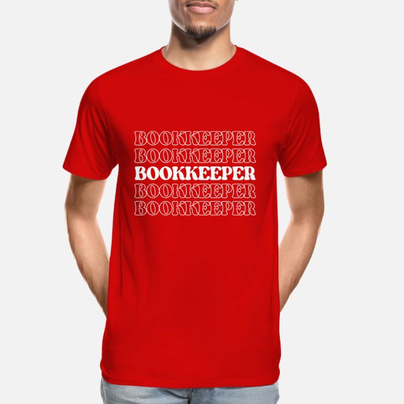 Aide-comptable Comptable Commis Auditeur T-shirt bio Premium Homme
