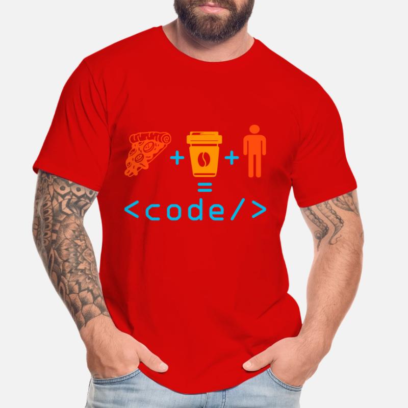 Programmeur, Codeur, Ordinateur, Nerd, Geek, Codage, Drôle T-shirt bio Premium Homme