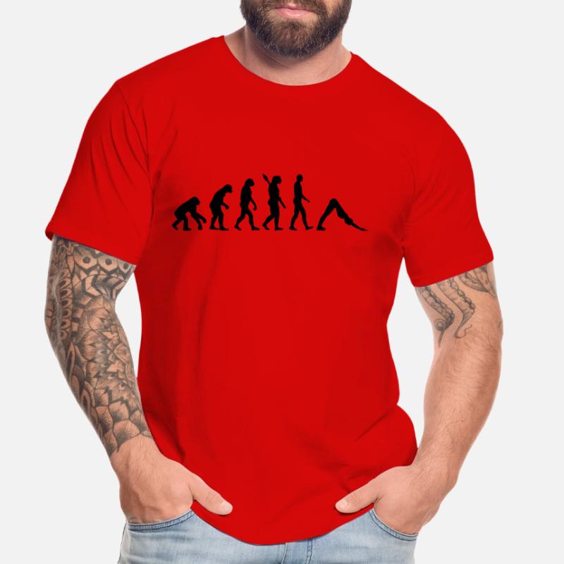Evolution Pilates Männer Premium Bio T-Shirt