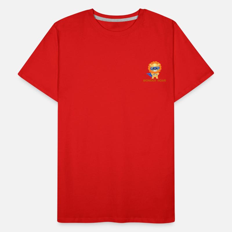 WONDER ROAR Men's Premium Organic T-Shirt