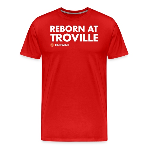 Reborn at Troville - Organic T-shirt Ekologisk premium-T-shirt herr