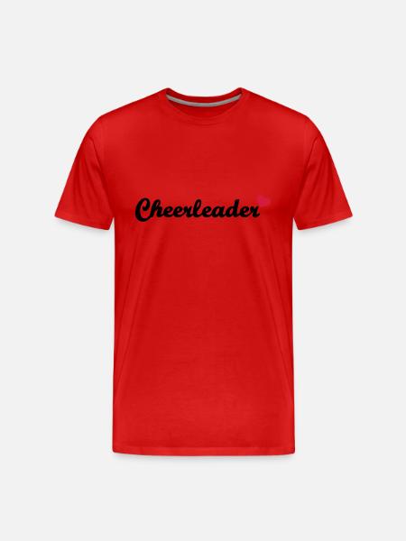 Cheerleader - T-shirt bio Premium Homme - rouge