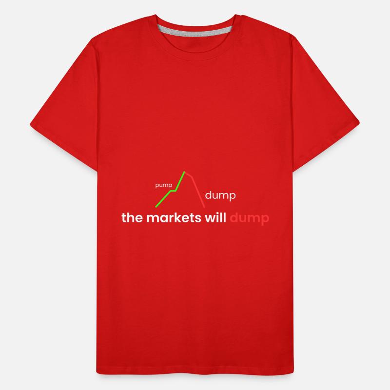 die Märkte werden einbrechen Männer Premium Bio T-Shirt