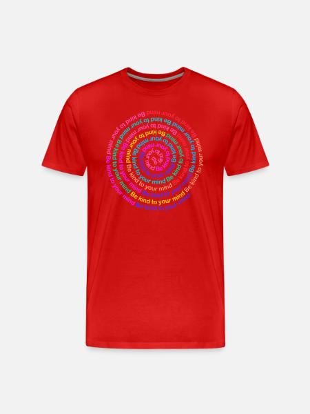 Be kind to your mind - Men's Premium Organic T-Shirt - 