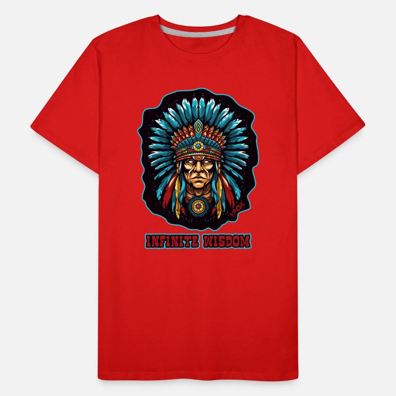 Infinite Native American Wisdom Men's Premium Organic T-Shirt