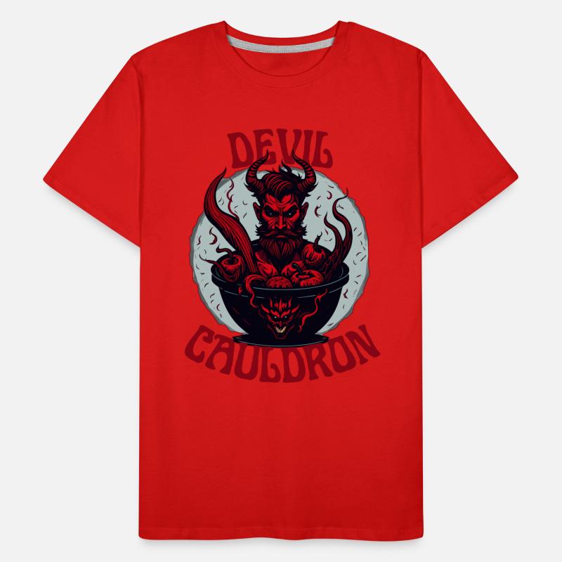 Devil Cauldron Hells Kitchen Men's Premium Organic T-Shirt